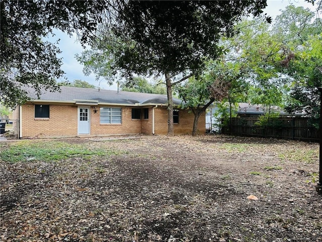 view of back of house