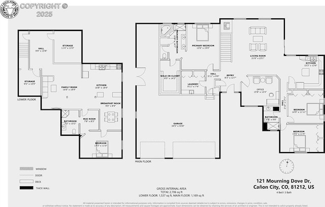 121 Mourning Dove Dr, Canon City, CO 81212 - view of room layout