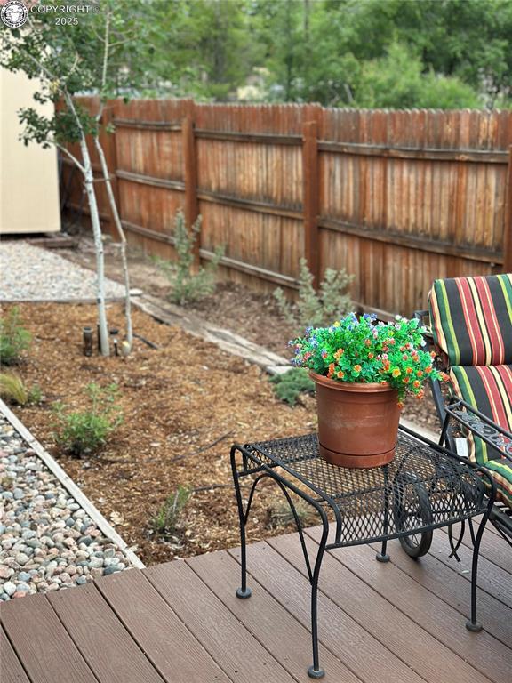 601 Petroleum Ave, Florence, CO 81226 - view of fenced backyard
