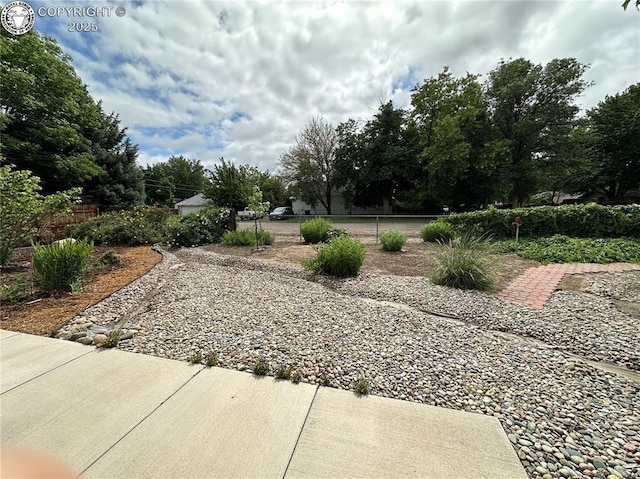 601 Petroleum Ave, Florence, CO 81226 - view of yard with view of wooded area