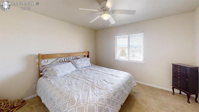 1018 S Camino De Bravo, Pueblo West, CO 81007 - bedroom featuring carpet flooring, baseboards, and a ceiling fan