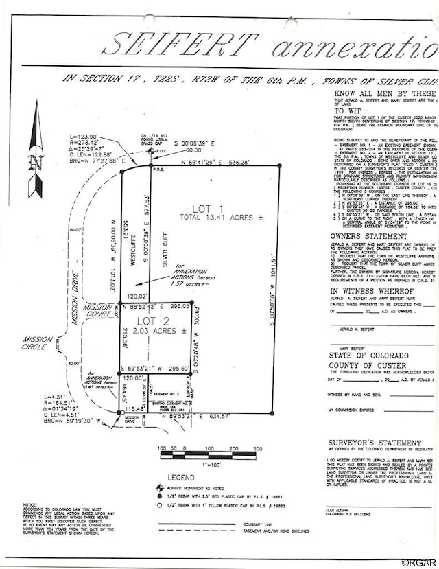 Listing photo 2 for 00 Mission Dr, Silver Cliff CO 81252