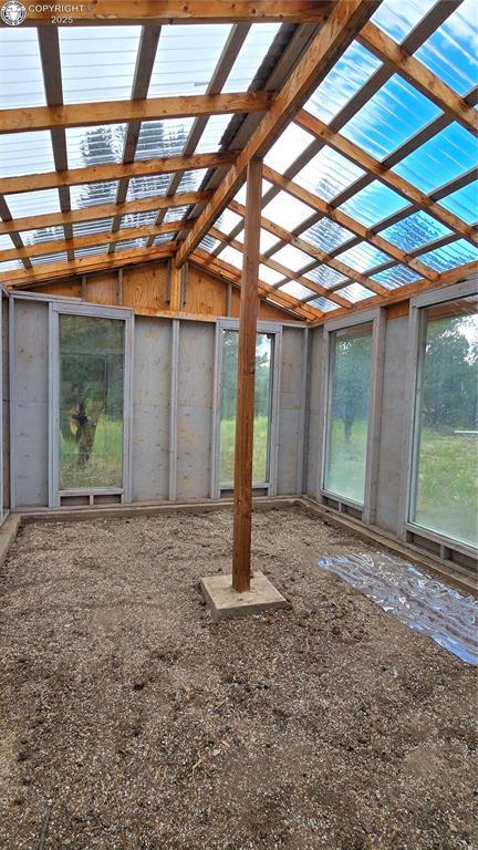 21501 Chalk Creek Dr, Nathrop, CO 81236 - view of unfurnished sunroom