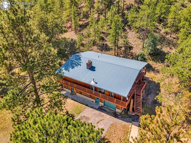 21501 Chalk Creek Dr, Nathrop, CO 81236 - birds eye view of property