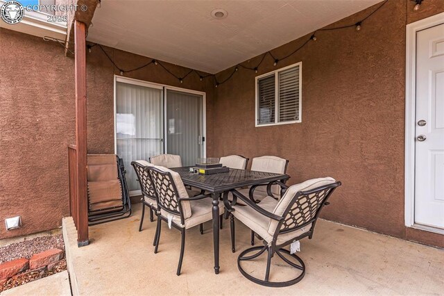 3065 Pear St, Canon City, CO 81212 - view of patio featuring outdoor dining area