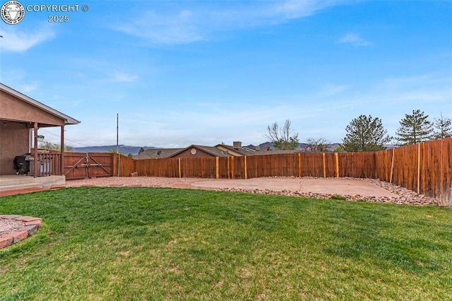 3065 Pear St, Canon City, CO 81212 - view of yard featuring a patio