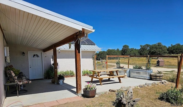 view of patio / terrace