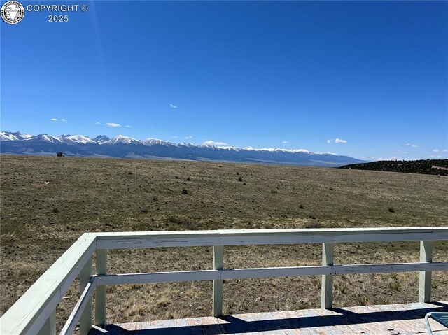 5105 Electric Ave, Westcliffe, CO 81252 - mountain view featuring rural landscape