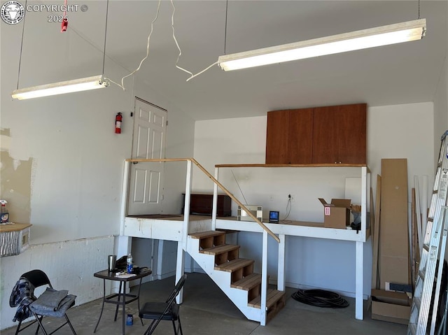 5105 Electric Ave, Westcliffe, CO 81252 - staircase featuring finished concrete floors