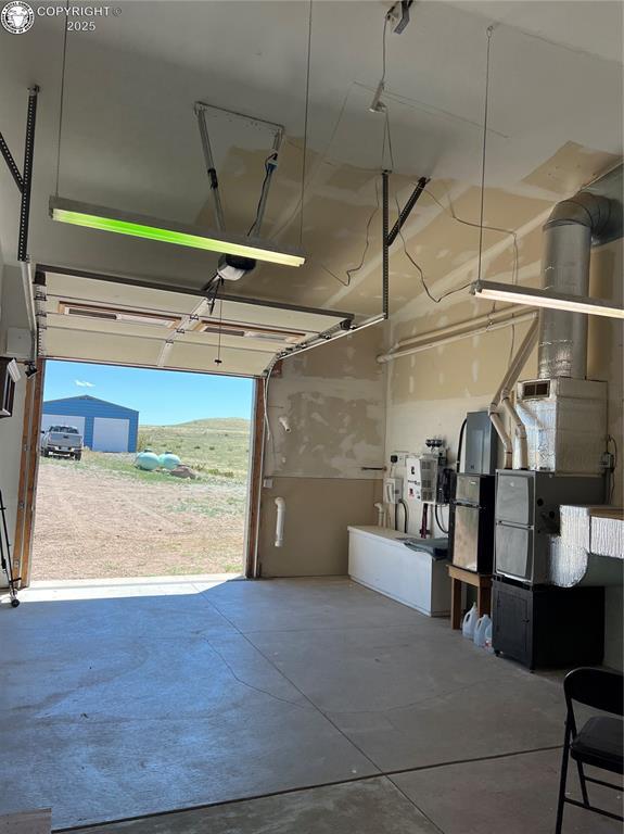 5105 Electric Ave, Westcliffe, CO 81252 - garage with a garage door opener
