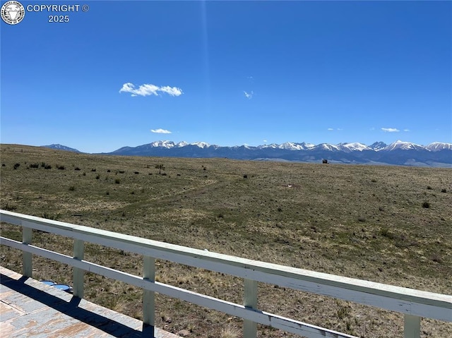 5105 Electric Ave, Westcliffe, CO 81252 - view of mountain backdrop featuring rural landscape