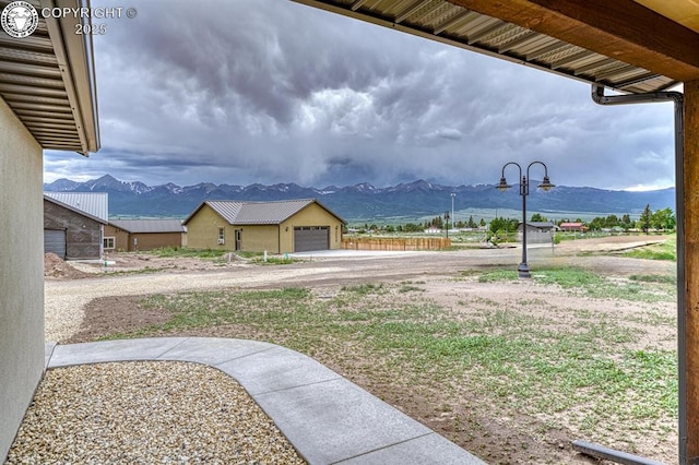 306 Fox Run E, Silver Cliff, CO 81252 - view of yard with a mountain view