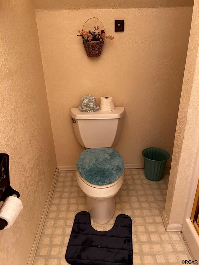 bathroom with toilet