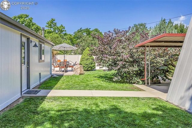 1431 Pine St, Canon City, CO 81212 - view of yard with a patio area