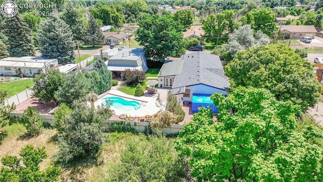 1431 Pine St, Canon City, CO 81212 - drone / aerial view of a pool area
