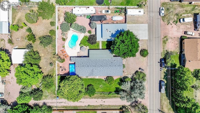1431 Pine St, Canon City, CO 81212 - aerial view of a pool area