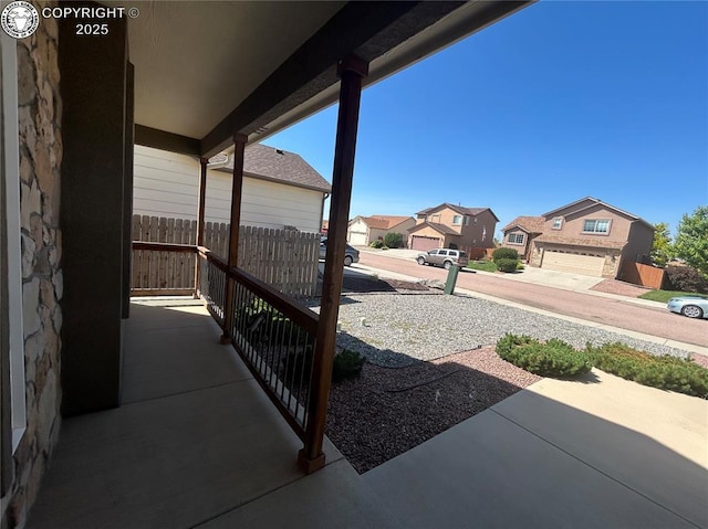 7465 Sun Prairie Dr, Colorado Springs, CO 80925 - view of patio featuring a residential view