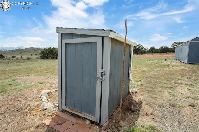 2275 K Path, Cotopaxi, CO 81223 - view of shed with a view of rural / pastoral area
