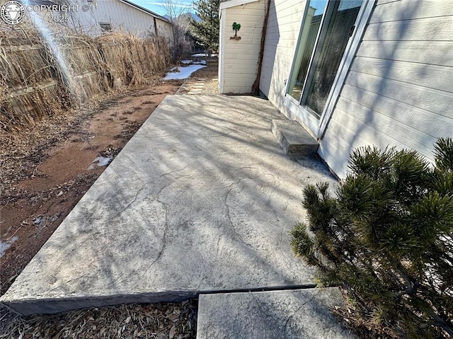 view of patio / terrace