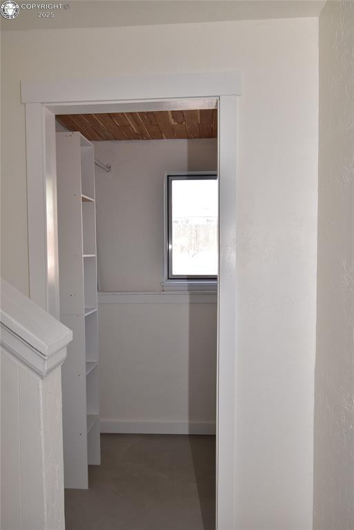 view of spacious closet