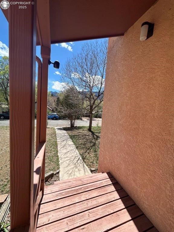 2324 W Willamette Ave, Colorado Springs, CO 80904 - view of wooden deck