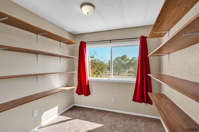 view of storage room