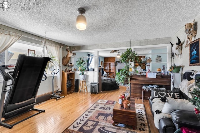 interior space featuring hardwood / wood-style flooring