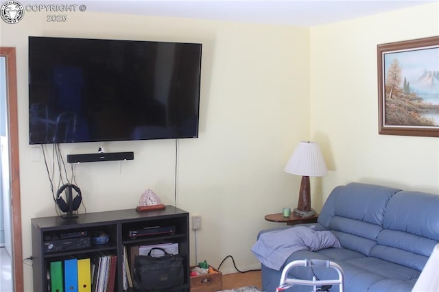 view of living room