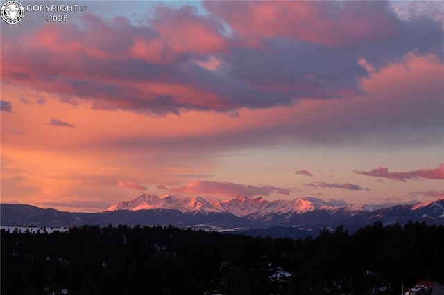 property view of mountains