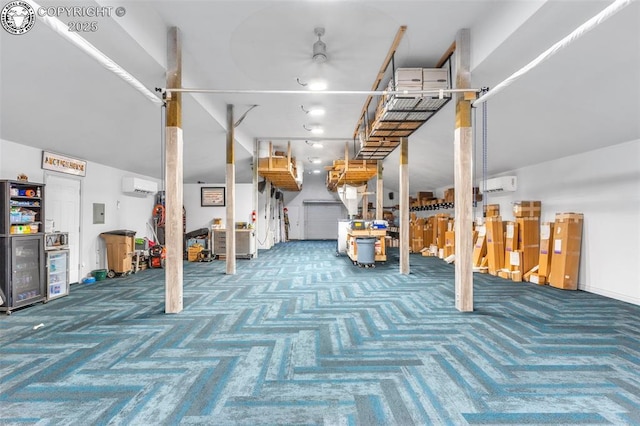 855 5th St, Penrose, CO 81240 - basement with carpet and a wall unit AC
