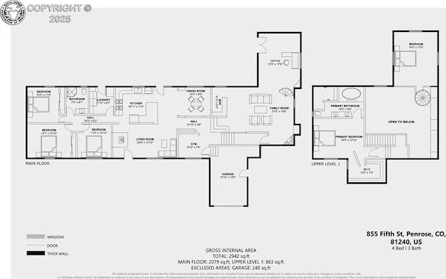855 5th St, Penrose, CO 81240 - property floor plan