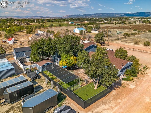 855 5th St, Penrose, CO 81240 - aerial view of mountains