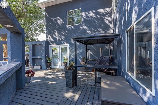 855 5th St, Penrose, CO 81240 - view of wooden deck