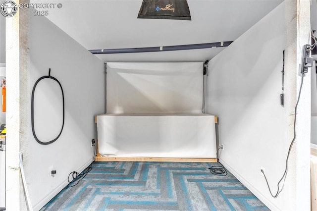 855 5th St, Penrose, CO 81240 - misc room with baseboards and carpet floors