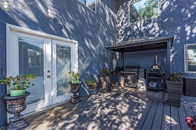 855 5th St, Penrose, CO 81240 - view of deck