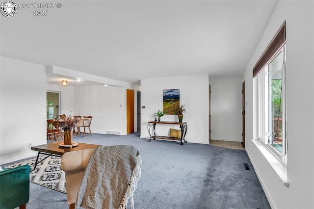 1035 Ohio Ave, Canon City, CO 81212 - carpeted living area with baseboards