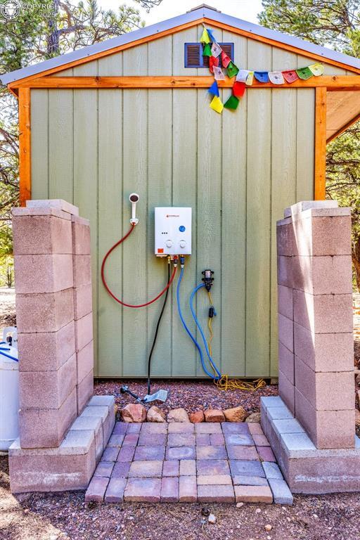 2375 P Path, Cotopaxi, CO 81223 - exterior details featuring heating fuel