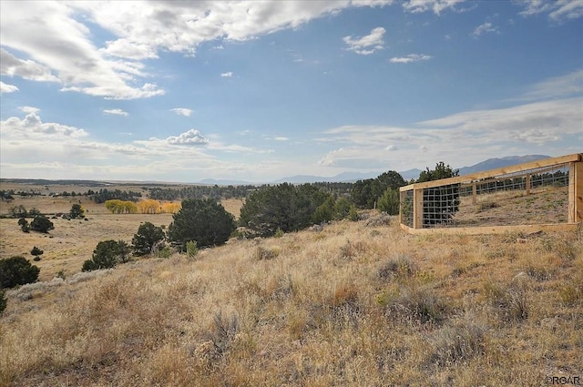 exterior space featuring a rural view