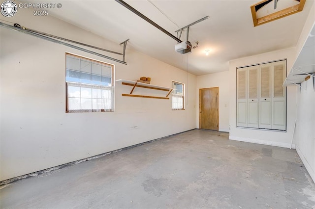 1108 Fairview Ave Unit B, Canon City, CO 81212 - garage featuring a garage door opener