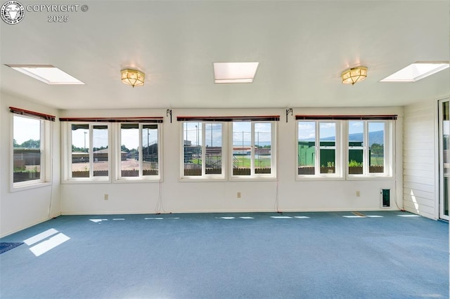 1108 Fairview Ave Unit B, Canon City, CO 81212 - unfurnished sunroom with a skylight