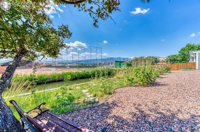 1108 Fairview Ave Unit B, Canon City, CO 81212 - view of yard with a mountain view
