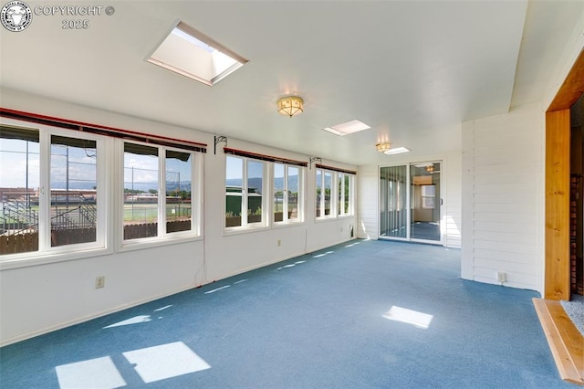 1108 Fairview Ave Unit B, Canon City, CO 81212 - unfurnished sunroom with a skylight