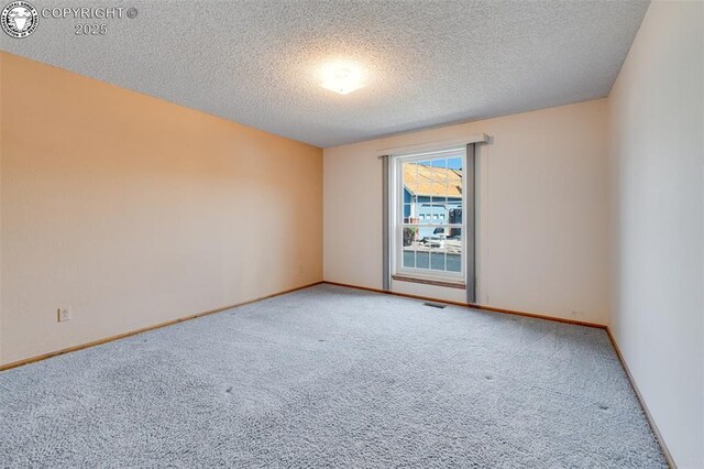 1108 Fairview Ave Unit B, Canon City, CO 81212 - carpeted empty room with a textured ceiling and baseboards