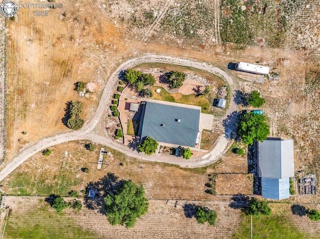 925 2nd St, Penrose, CO 81240 - aerial view of property and surrounding area