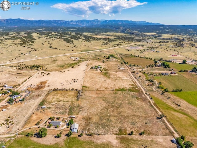 925 2nd St, Penrose, CO 81240 - aerial view of sparsely populated area featuring a mountainous background