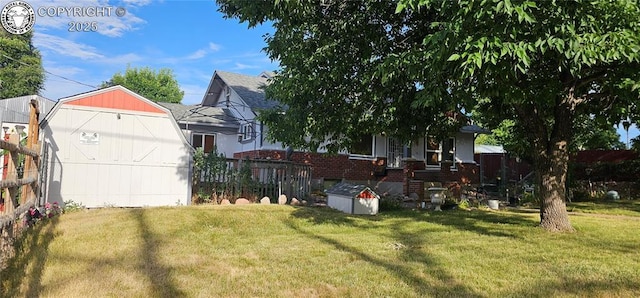 1540 Lombard St, Canon City, CO 81212 - rear view of house featuring a storage shed