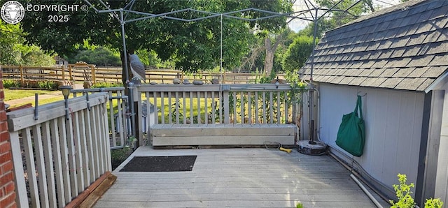 1540 Lombard St, Canon City, CO 81212 - view of patio with a wooden deck and view of wooded area