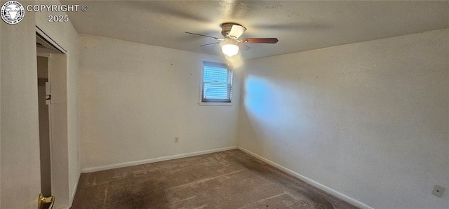 1540 Lombard St, Canon City, CO 81212 - unfurnished room featuring carpet floors and ceiling fan