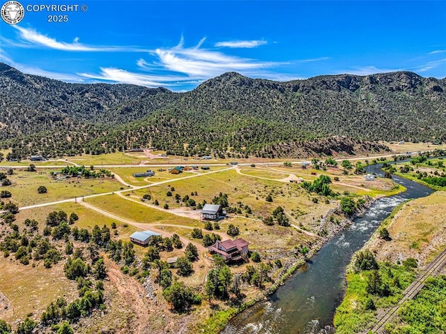 161 Shannon Rd, Cotopaxi, CO 81223 - aerial view of sparsely populated area with a mountainous background