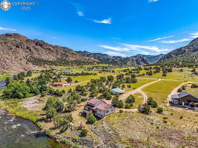 161 Shannon Rd, Cotopaxi, CO 81223 - aerial view of a mountainous background